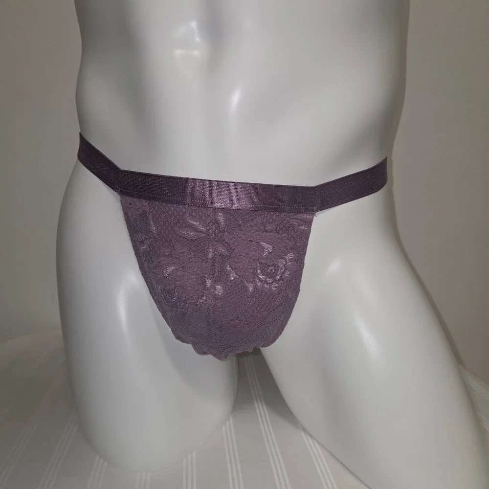 Cosabella Exclusive‎ Italian Stretch Lace Thong Mid-Rise Men's Underwear